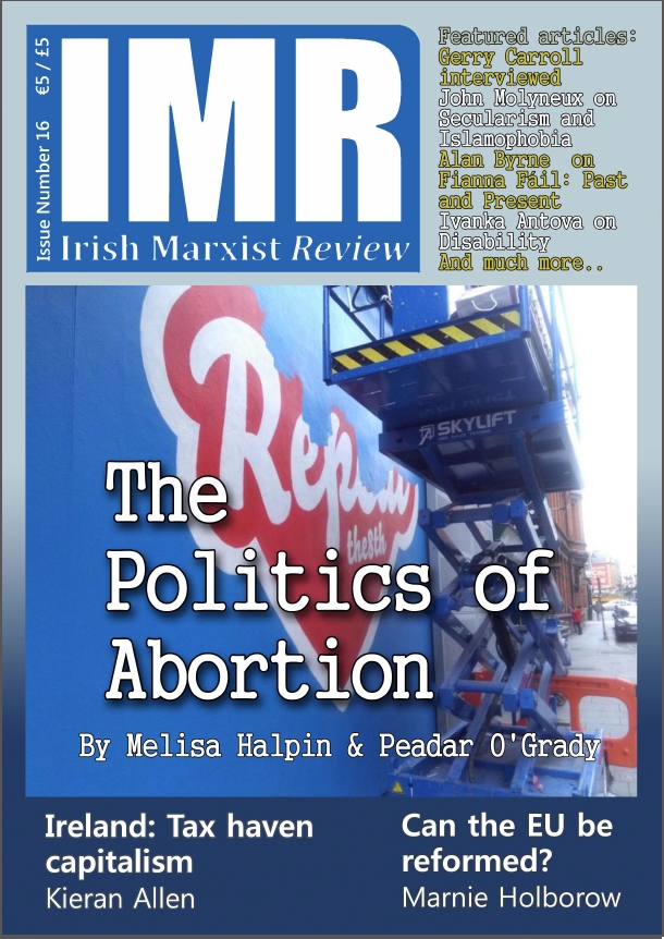 					View Vol. 5 No. 16 (2016): Irish Marxist Review 2016 Vol 5 Number 16
				