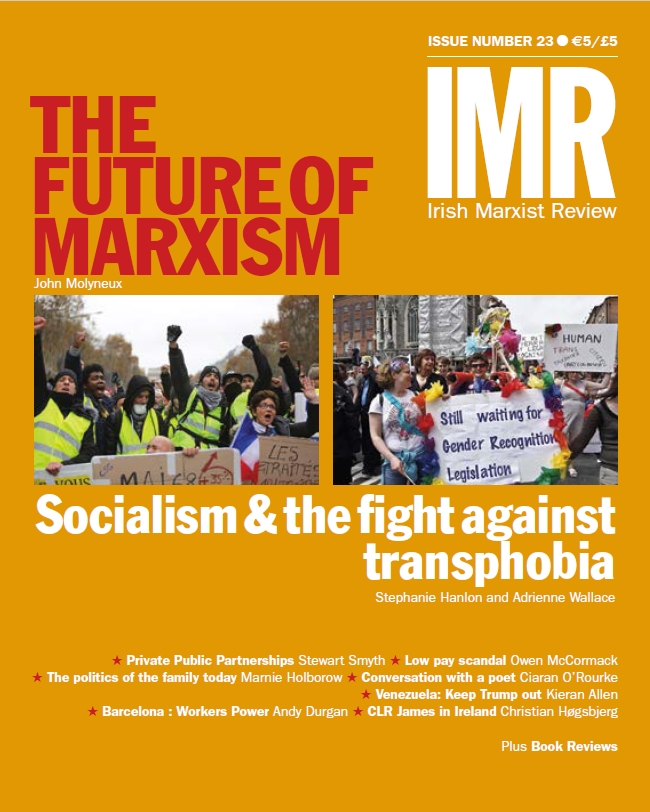 					View Vol. 8 No. 23 (2019): Irish Marxist Review 2019 Vol 8 Number 23
				